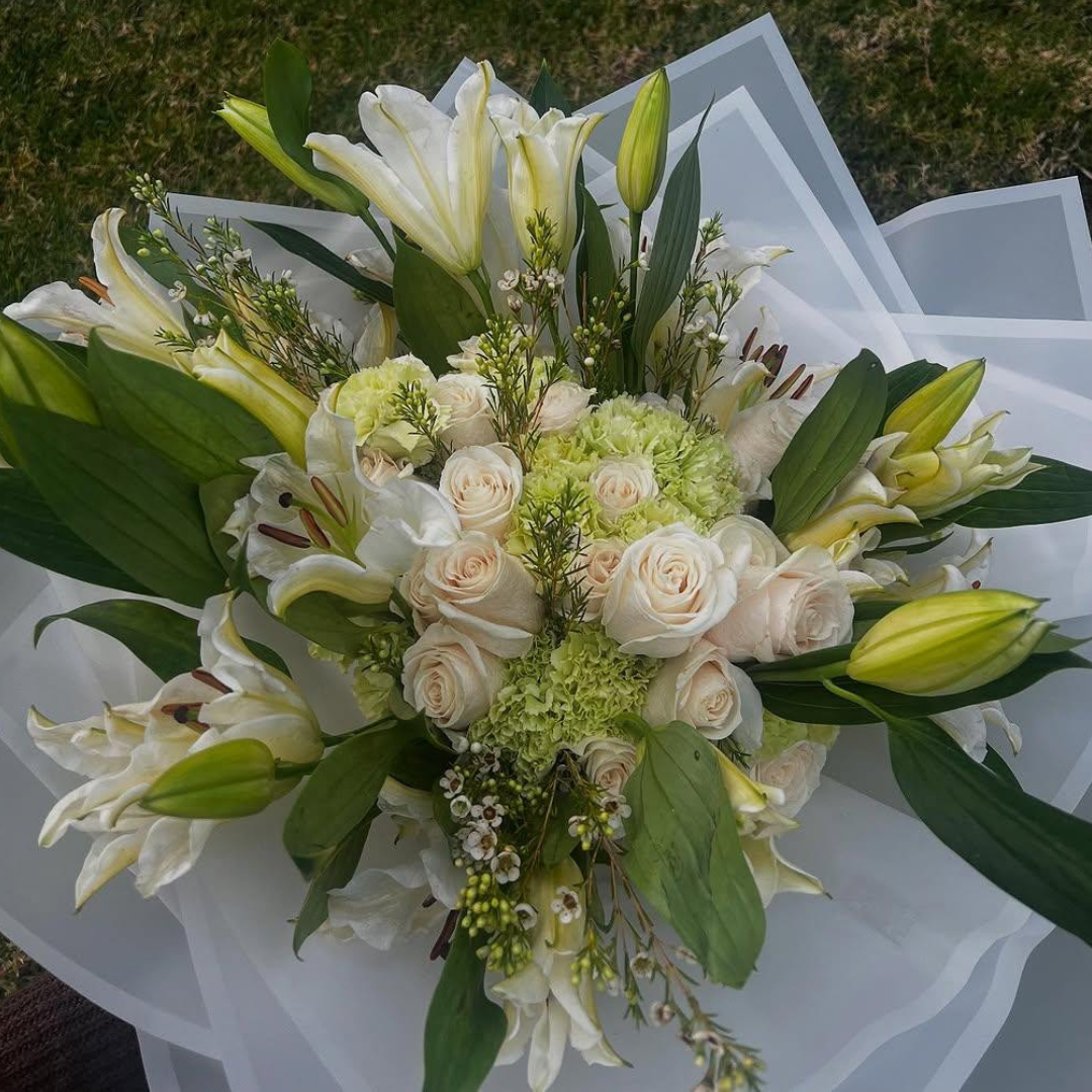 Ethereal White Bouquet